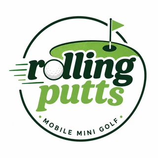 Rolling Putts — mobile mini golf logo